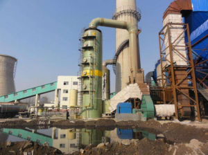 脱硫塔的工艺原理及特性分析