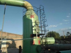 废气脱硫塔工作原理